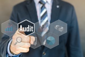 Audit stock image
