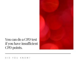 PIRB CPD points test