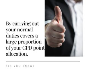 CPD point allocation
