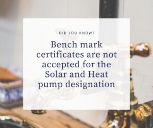 PIRB Did you know bench mark