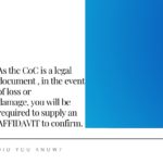 PIRB CoC Affidavit