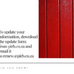 PIRB update form