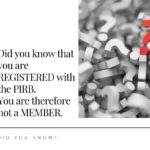 PIRB registration