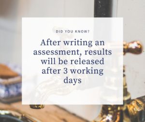 PIRB Did you know assessment results