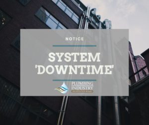 PIRB Notice System downtime