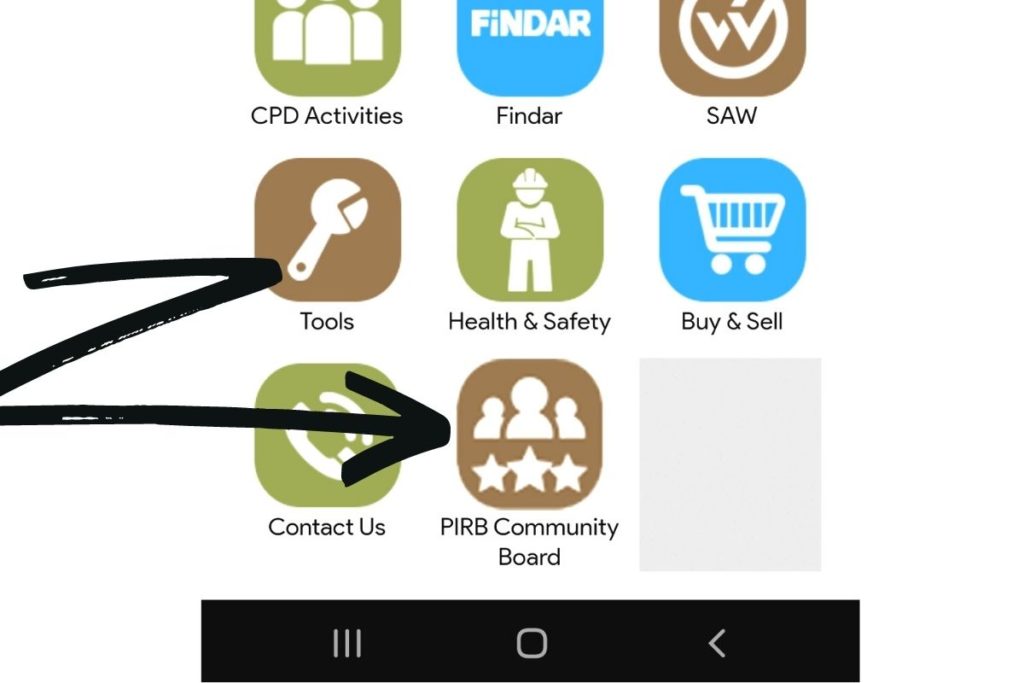 PIRB Community Board FAQ Steps